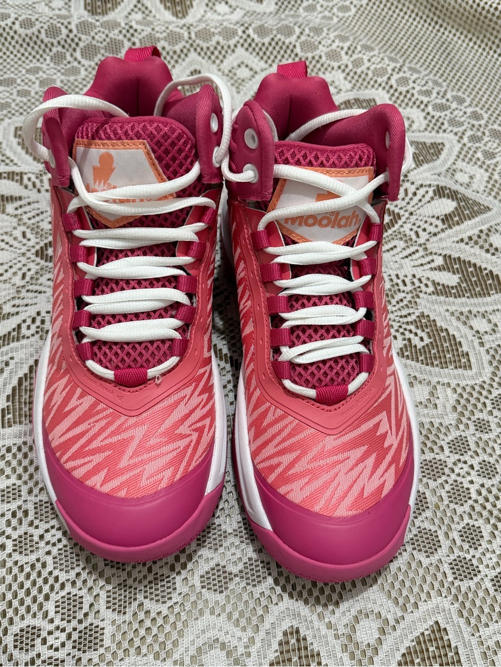 Moolah Kicks Press Break v2 Girls Pink youth 5